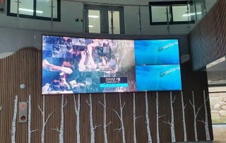 can I install led video wall?